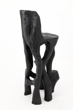  Logniture Makha Solid Wood Sculptural Bar Chair Original Contemporary Design Logniture - 4256972