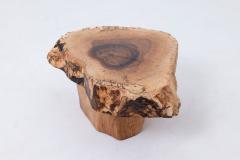  Logniture Organic Live Edge Side Table Walnut Handmade - 4455762