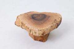  Logniture Organic Live Edge Side Table Walnut Handmade - 4455767