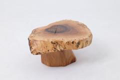  Logniture Organic Live Edge Side Table Walnut Handmade - 4455770