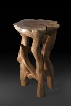  Logniture Perun Sculpturall Bar Table Functional Sculpture Carved From Tree Log - 3287418