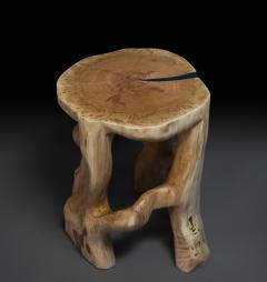  Logniture Satyrs Sculptural side table pedestal night table stool - 3287249