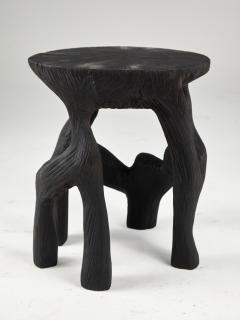  Logniture Satyrs Solid Wood Sculptural Side Table Original Contemporary Design - 3651938