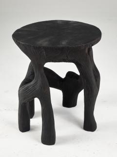  Logniture Satyrs Solid Wood Sculptural Side Table Original Contemporary Design - 3651939