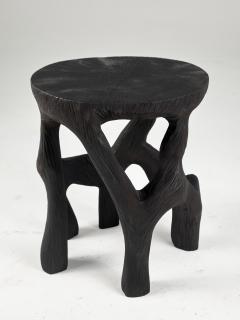  Logniture Satyrs Solid Wood Sculptural Side Table Original Contemporary Design - 3651941