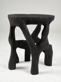  Logniture Satyrs Solid Wood Sculptural Side Table Original Contemporary Design - 3651942