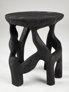  Logniture Satyrs Solid Wood Sculptural Side Table Original Contemporary Design - 3651944