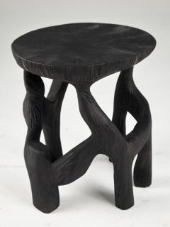  Logniture Satyrs Solid Wood Sculptural Side Table Original Contemporary Design - 3651945