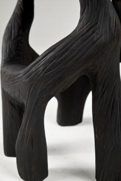  Logniture Satyrs Solid Wood Sculptural Side Table Original Contemporary Design - 3651948