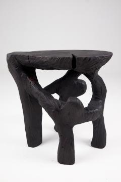  Logniture Satyrs Solid Wood Sculptural Side Table Original Contemporary Design - 3781842