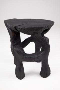  Logniture Satyrs Solid Wood Sculptural Side Table Original Contemporary Design - 3781845