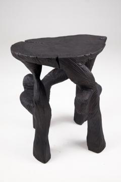  Logniture Satyrs Solid Wood Sculptural Side Table Original Contemporary Design - 3781846