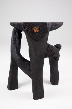  Logniture Satyrs Solid Wood Sculptural Side Table Original Contemporary Design - 3781848