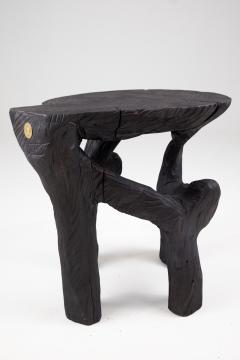  Logniture Satyrs Solid Wood Sculptural Side Table Original Contemporary Design - 3781851