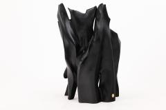  Logniture Sculptural Black Charred Wood Armchair in Organic Form by Logniture - 4191110