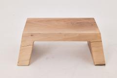  Logniture Sculptural SWood Side Table Stool in Solid Hardwood - 4257009