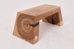  Logniture Sculptural SWood Side Table Stool in Solid Hardwood - 4257012