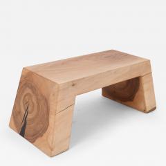  Logniture Sculptural SWood Side Table Stool in Solid Hardwood - 4257416