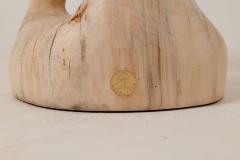  Logniture Sculptural Side Table Stool Solid Wood Contemporary Design Logniture - 4600016