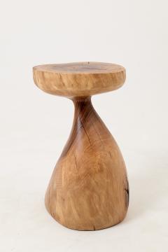  Logniture Sculptural Side Table Stool Solid Wood Walnut Contemporary Design Logniture - 4565762