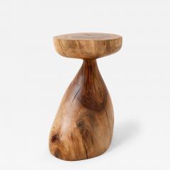  Logniture Sculptural Side Table Stool Solid Wood Walnut Contemporary Design Logniture - 4568790
