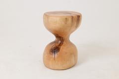  Logniture Sculptural Side Table Stool Solid Wood Walnut Contemporary Design Logniture - 4599990