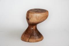  Logniture Solid Wood Sculptural Side Table Original Contemporary Design Log Carving - 3329552
