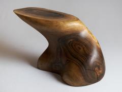  Logniture Solid Wood Sculptural Side Table Original Contemporary Design Log Carving - 3329577