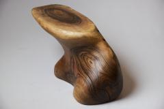  Logniture Solid Wood Sculptural Side Table Original Contemporary Design Log Carving - 3329581