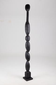  Logniture Still Stand Abstract Biomorphic Wood Sculpture Column Chainsaw Carved XL - 3781670