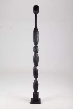  Logniture Still Stand Abstract Biomorphic Wood Sculpture Column Chainsaw Carved XL - 3781674