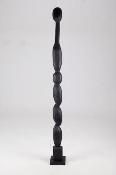  Logniture Still Stand Abstract Biomorphic Wood Sculpture Column Chainsaw Carved XL - 3781676