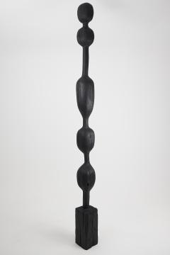  Logniture Still Stand Abstract Biomorphic Wood Sculpture Column Chainsaw Carved XL - 3849945