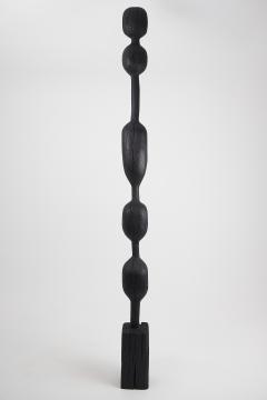  Logniture Still Stand Abstract Biomorphic Wood Sculpture Column Chainsaw Carved XL - 3849947