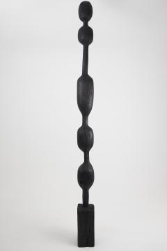  Logniture Still Stand Abstract Biomorphic Wood Sculpture Column Chainsaw Carved XL - 3849948