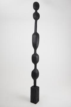  Logniture Still Stand Abstract Biomorphic Wood Sculpture Column Chainsaw Carved XL - 3849949