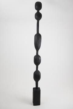  Logniture Still Stand Abstract Biomorphic Wood Sculpture Column Chainsaw Carved XL - 3849950