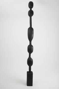  Logniture Still Stand Abstract Biomorphic Wood Sculpture Column Chainsaw Carved XL - 3849955