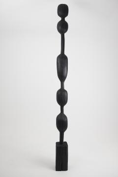  Logniture Still Stand Abstract Biomorphic Wood Sculpture Column Chainsaw Carved XL - 3849957