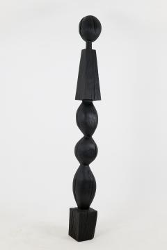 Logniture Still Stand Abstract Biomorphic Wood Sculpture Column Chainsaw Carved XL - 4082501