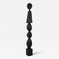  Logniture Still Stand Abstract Biomorphic Wood Sculpture Column Chainsaw Carved XL - 4083922