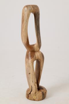  Logniture Still Stand Abstract Wood Sculpture Chainsaw Carved Walnut Logniture - 4539985