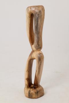  Logniture Still Stand Abstract Wood Sculpture Chainsaw Carved Walnut Logniture - 4539986