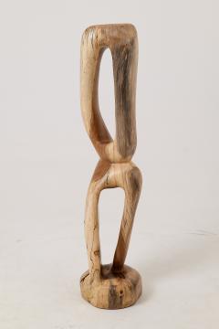  Logniture Still Stand Abstract Wood Sculpture Chainsaw Carved Walnut Logniture - 4539987