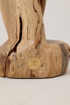  Logniture Still Stand Abstract Wood Sculpture Chainsaw Carved Walnut Logniture - 4539989