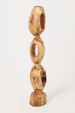  Logniture Still Stand Abstract Wood Sculpture Chainsaw Carved Walnut Logniture - 4565721