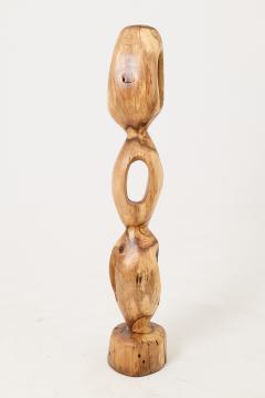  Logniture Still Stand Abstract Wood Sculpture Chainsaw Carved Walnut Logniture - 4565730