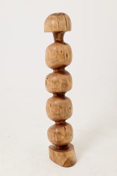  Logniture Still Stand Abstract Wood Sculpture Chainsaw Carved Walnut Logniture - 4565745