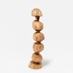  Logniture Still Stand Abstract Wood Sculpture Chainsaw Carved Walnut Logniture - 4568789
