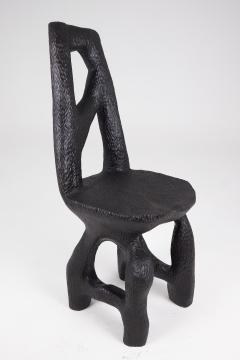  Logniture Svarun Rustic Solid Wood Chair Carved from Single Piece of Wood Logniture - 3732078